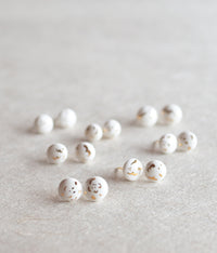Kimiko Suzuki Porcelain Tablet Earrings [D]