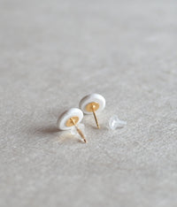 Kimiko Suzuki Porcelain Tablet Earrings [F]