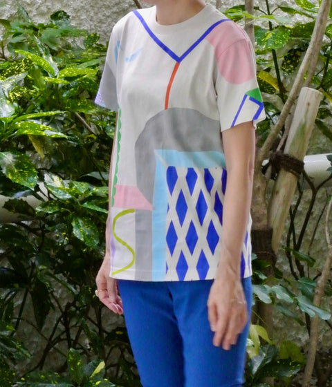 Natsuko Kozue Hand-Painted T-shirt {Frame}