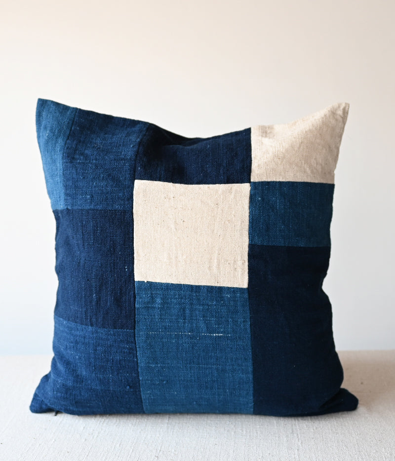 Aizome Patched Cushion Cover [M]