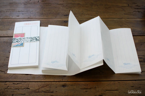 HAIBARA Accordion Stationery Set {Gourd}