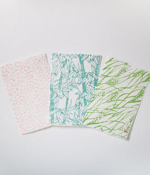 Yumeji Takehisa Washi Handmade Paper Post Card