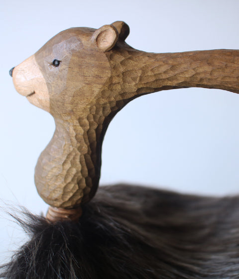 KIYATA Brown Bear Basket