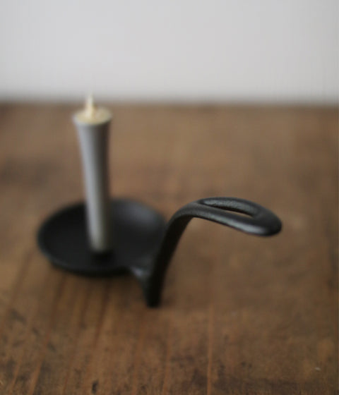 Cast Iron Candle Stand with handle