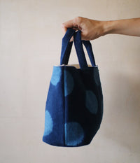 [SALE] Indigo Dyed Cotton Bag
