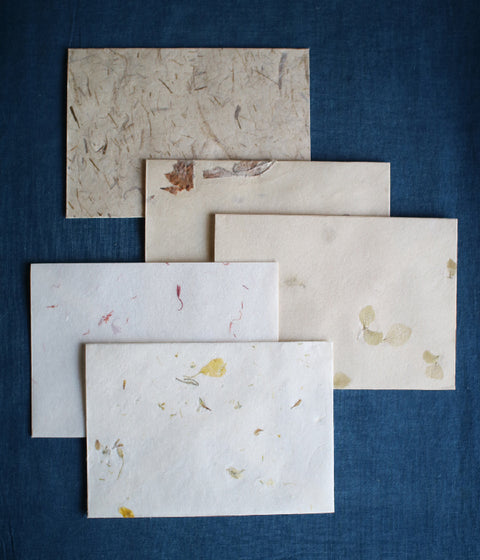 Handmade Washi Sukikomi Envelopes