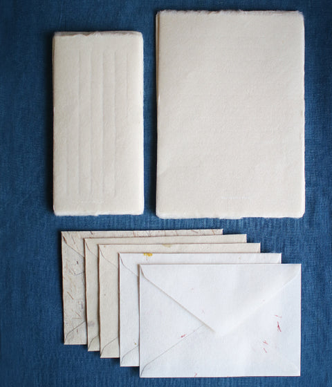 Handmade Washi Paper Letter Writing Box Set
