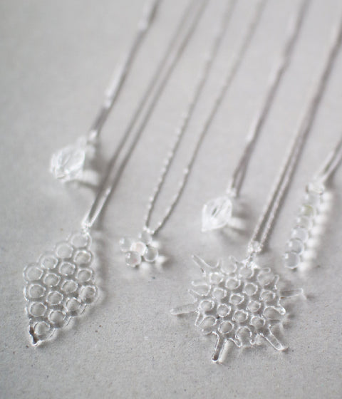 Rohmbus Long Glass Necklace
