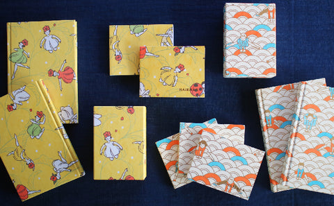 Haibara Chiyogami Notebook {Flowers and Bugs}