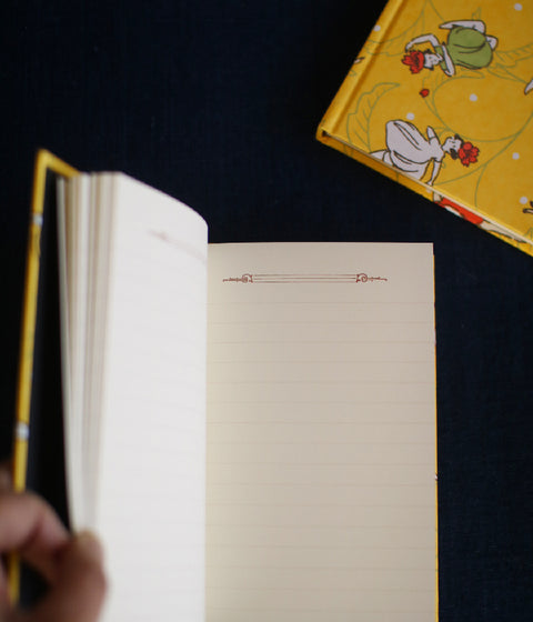 Haibara Chiyogami Notebook {Flowers and Bugs}