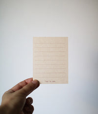Letterpress Notecards