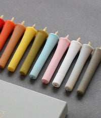 Japanese Colour Candles {Toiro/10 Colours} (10% OFF)