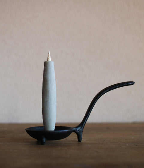 Cast Iron Candle Stand with handle