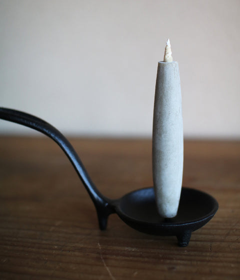 Cast Iron Candle Stand with handle