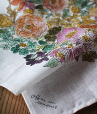 Linen Handkerchief {Bouquet}