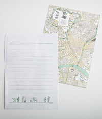 Edo Ancient Tokyo Map Letter Sets