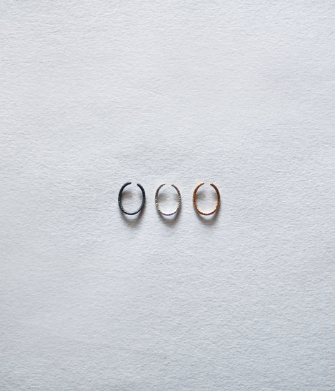 Jona "Wa" Ear Cuff Light Small / White, Black, Gold