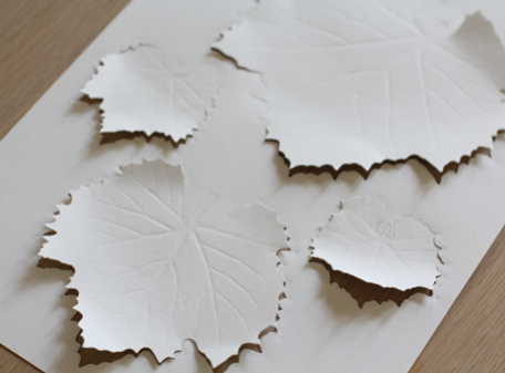 Paper Leaf {Grape}