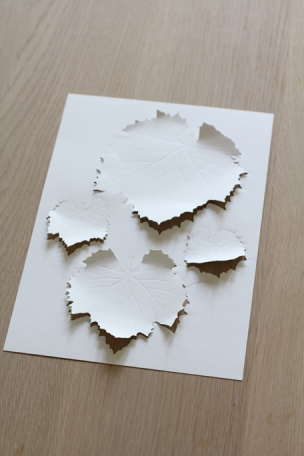 Paper Leaf {Grape}