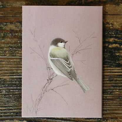 Tobidustry Pop-Up Bird Card {Japanese Tit}