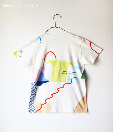 Natsuko Kozue Hand-Painted T-shirt {Horizon} SOLD OUT