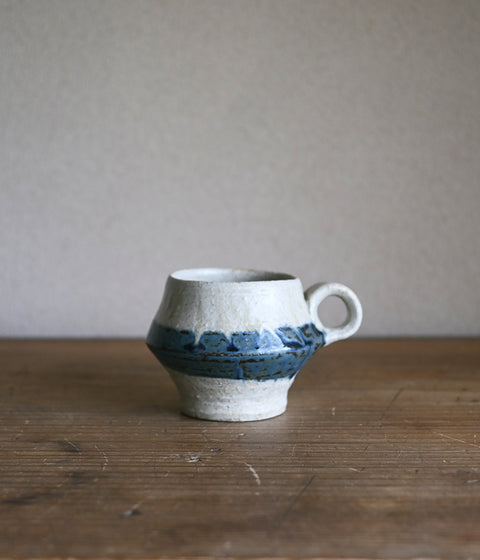 Angular Shaped Mug [Blue Line]