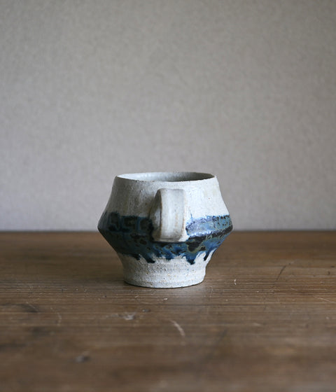 Angular Shaped Mug [Blue Line]