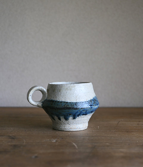 Angular Shaped Mug [Blue Line]