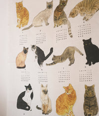 fog linen work Calendar Cloth 2024 {CATS}