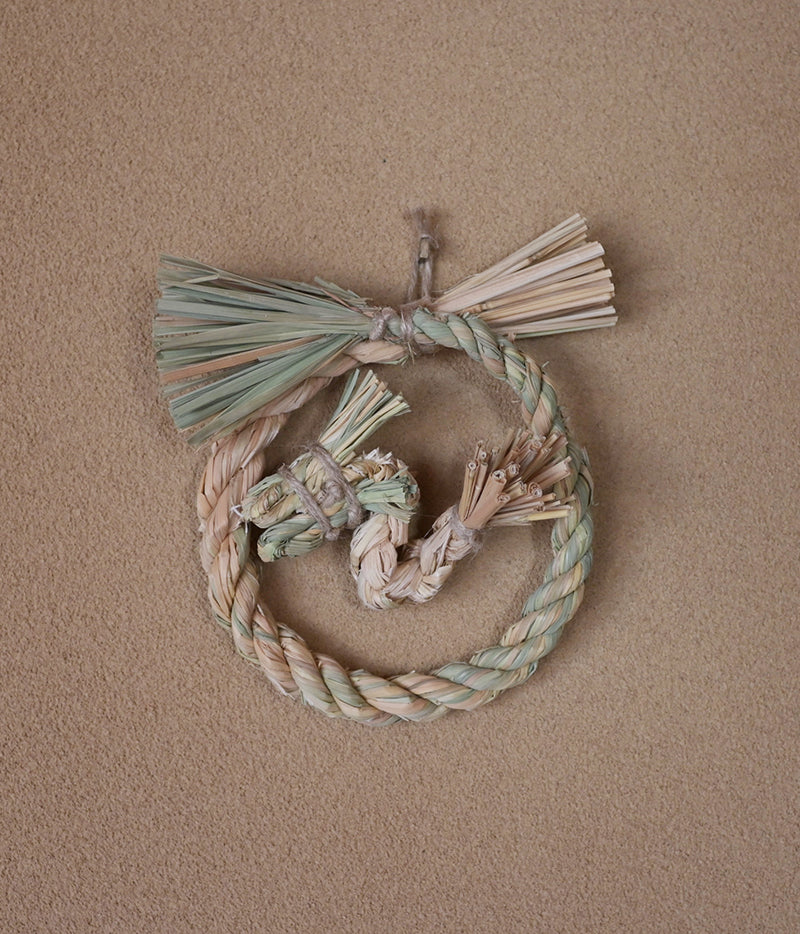 Shimekazari Straw Wreath with Dragon