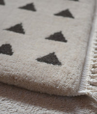 Yonezawa Dantsu Woven Wool Chair Mat {Triangles}