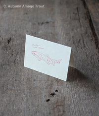 Rokugatsu Yohka Letterpress Small Note Card