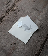 Rokugatsu Yohka Letterpress Small Note Card