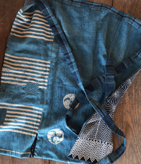 Sashiko Maekake Apron