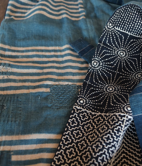 Sashiko Maekake Apron