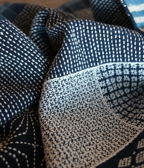 Sashiko Maekake Apron
