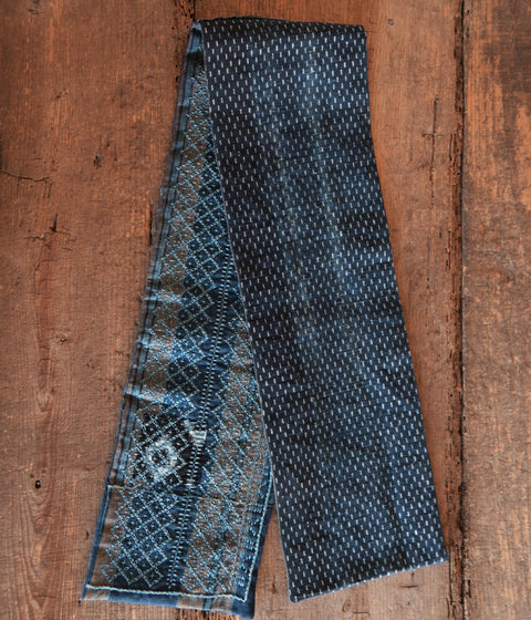 Sashiko+Boro Fabric Runner [A] - sold out