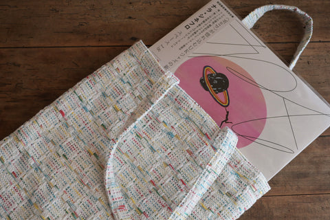 Woven Textile Record Tote Bag (Biidoro)