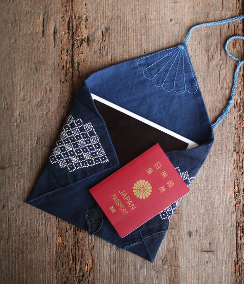 Sashiko Santoku Bag [Large] : A - sold out