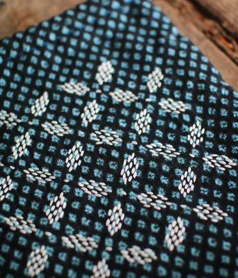 Sashiko Drawstring Bag [Medium] : B - sold out