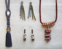 Kumihimo Silk Braided Earrings [H]