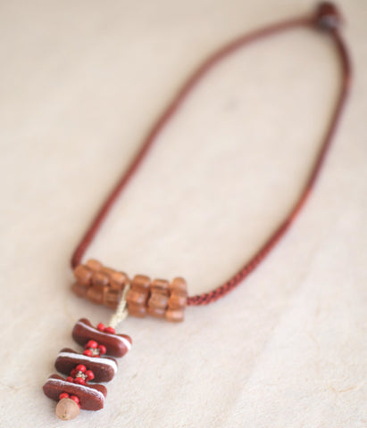 Kumihimo Silk Braided Necklace [F]