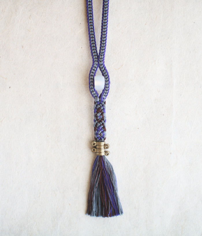 Kumihimo Silk Braided Necklace [G]