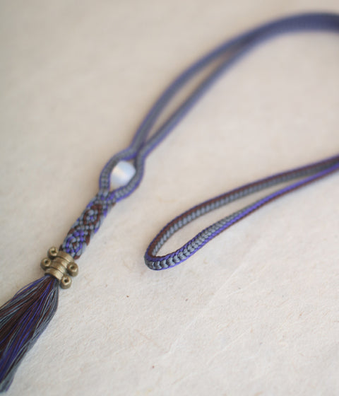 Kumihimo Silk Braided Necklace [G] - sold out