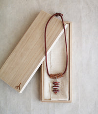 Kumihimo Silk Braided Necklace [F]