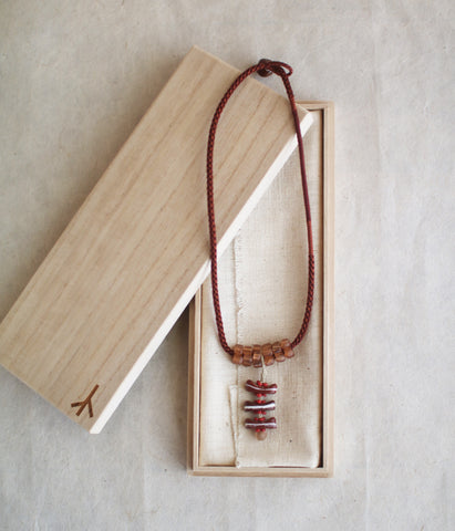 Kumihimo Silk Braided Necklace [F]