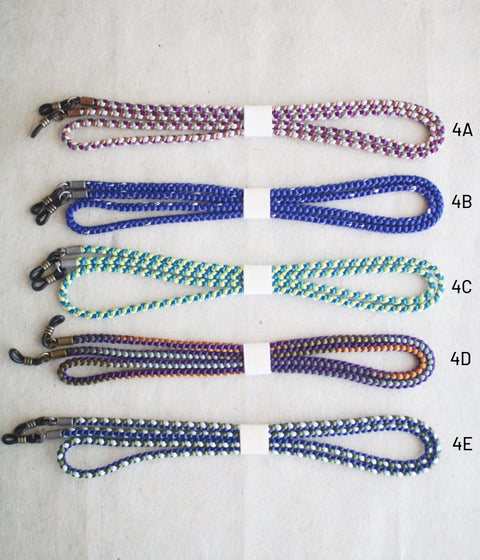 Kumihimo Silk-braided Eyewear Straps {Thick} 4A-E