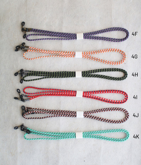 Kumihimo Silk-Braided Eyewear Straps {Thin} 4F-K