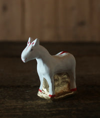 Yabase Clay Doll {Horse} White