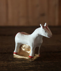 Yabase Clay Doll {Horse} White
